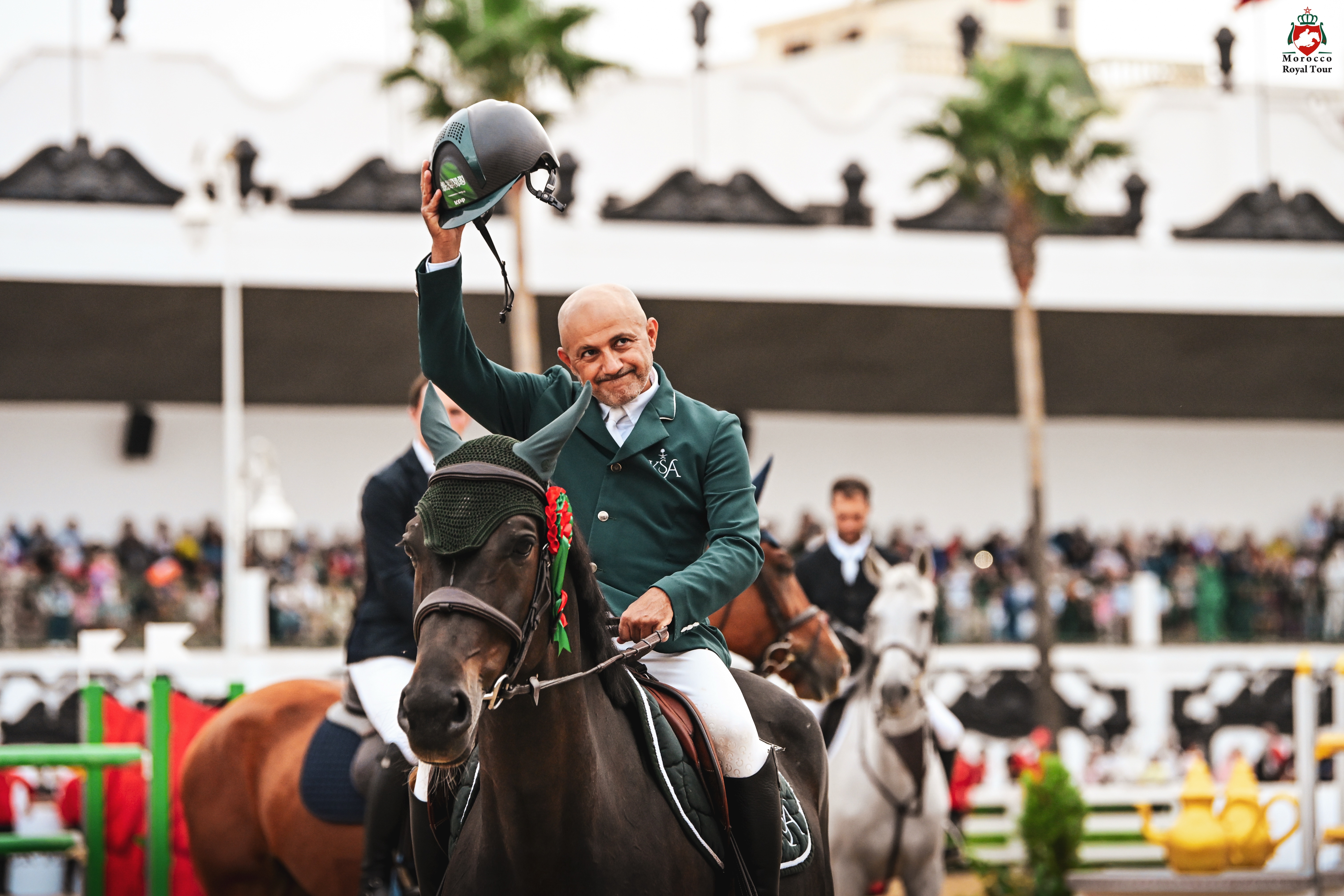 Horse Times Egypt: Equestrian Magazine :News :RAMZY AL DUHAMI TRIUMPHS IN TÉTOUAN – MOROCCO ROYAL TOUR 2025