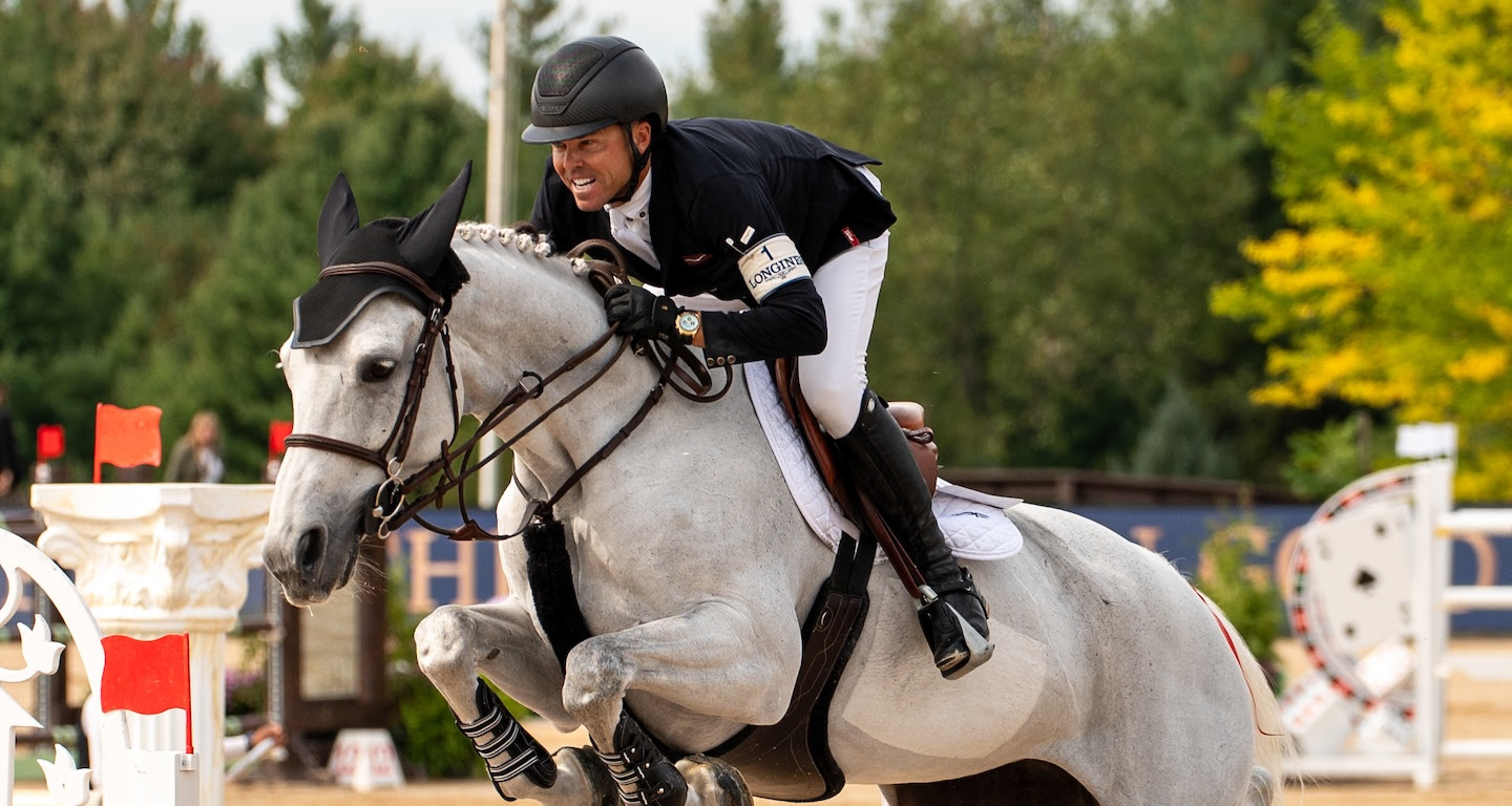 Horse Times Egypt: Equestrian Magazine :News :KENT FARRINGTON FLIES TO AMERICAN GOLD CUP VICTORY AT TRAVERSE HORSE CITY 