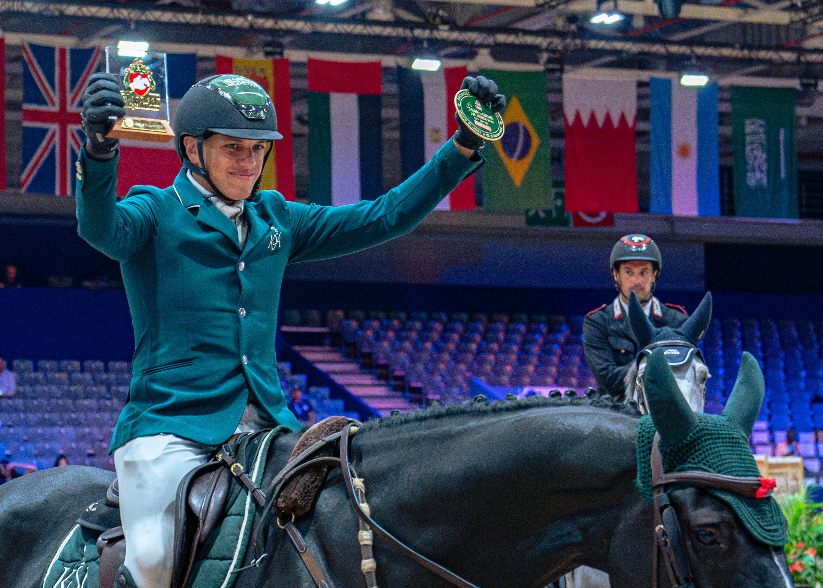 Horse Times Egypt: Equestrian Magazine :News :ABDULLAH AL SHARBATLY & ALAMO ADD TO THEIR WINS IN EL JADIDA - MOROCCO ROYAL TOUR 2025