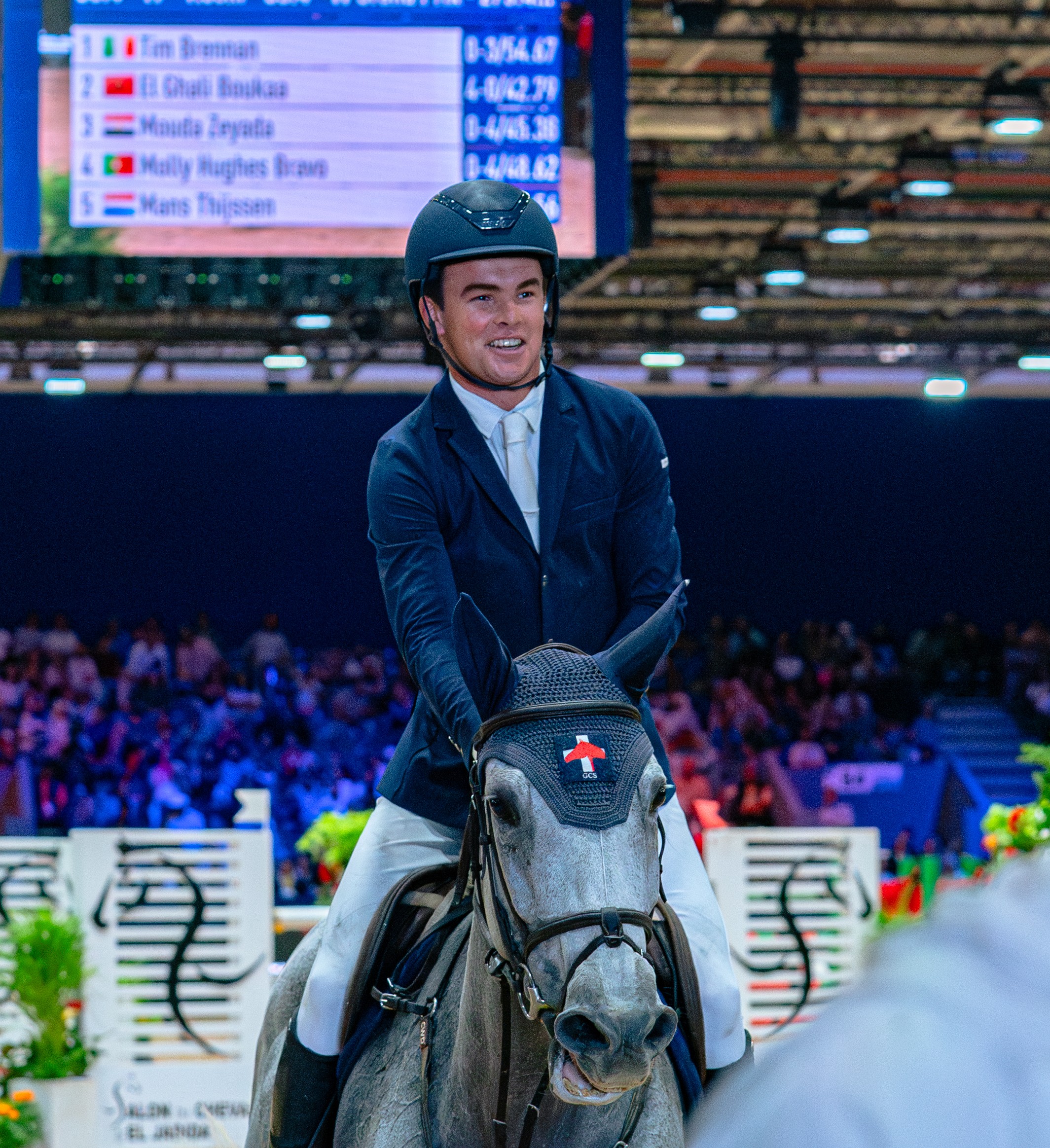 Horse Times Egypt: Equestrian Magazine :News :TIM BRENNAN WINS THE HIS MAJESTY KING MOHAMMED VI GRAND PRIX IN EL JADIDA - MOROCCO ROYAL TOUR 2025
